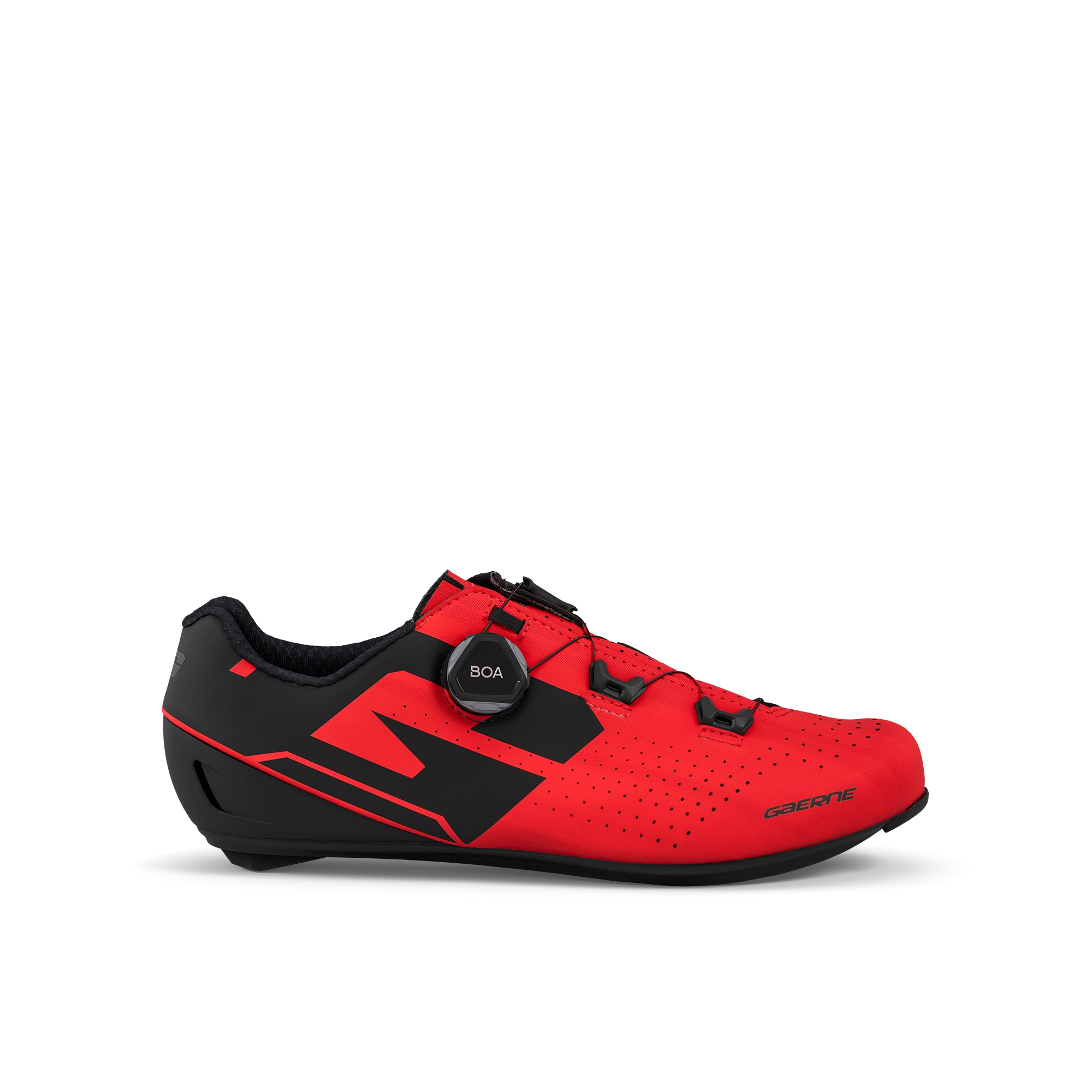 G/FORE‎ Black and Dark Red Athletic Shoes G.FULGOR BLACK/RED - GAERNE main image 4