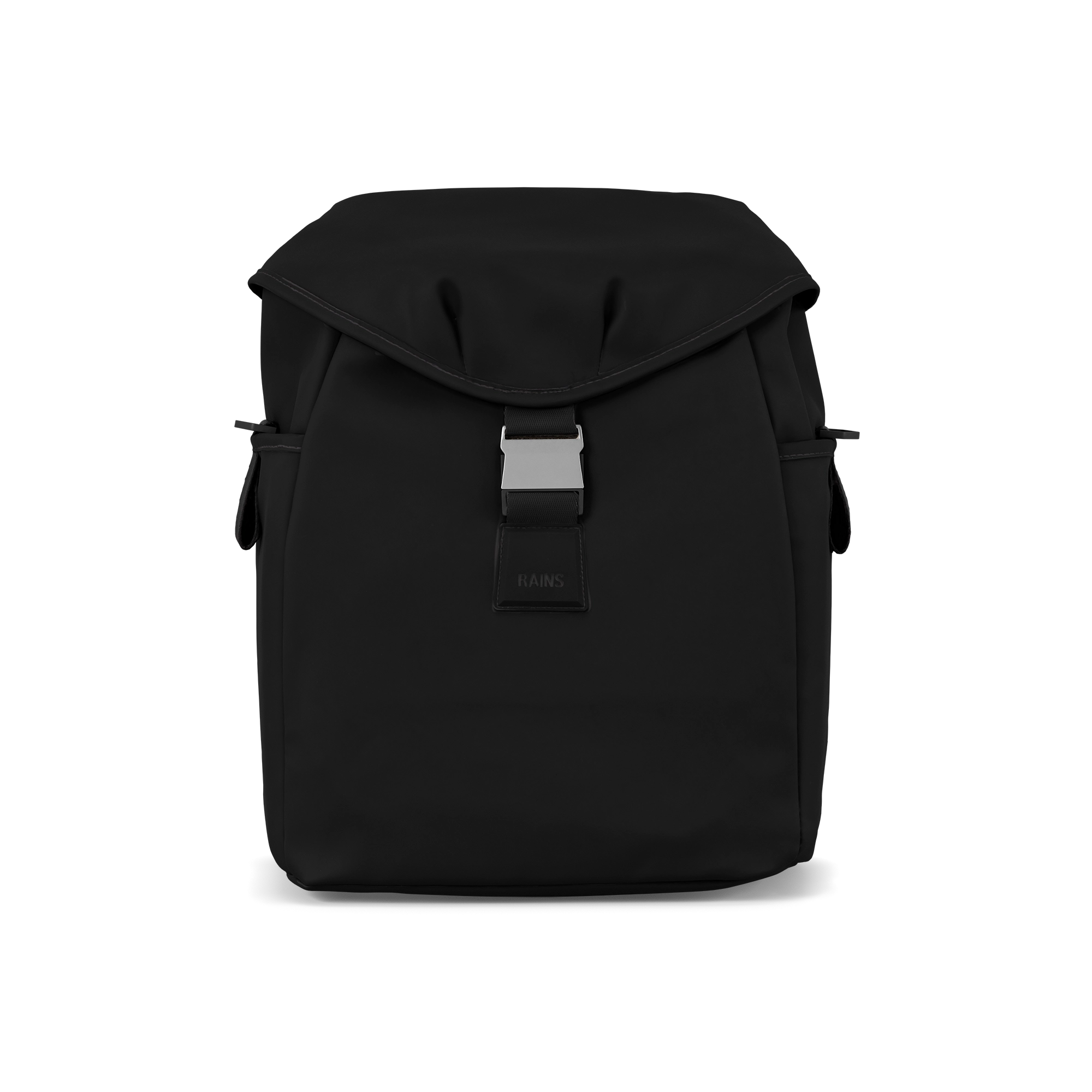 Rains® Valera Bucket Backpack in Black for $180 | 2-Year Warranty