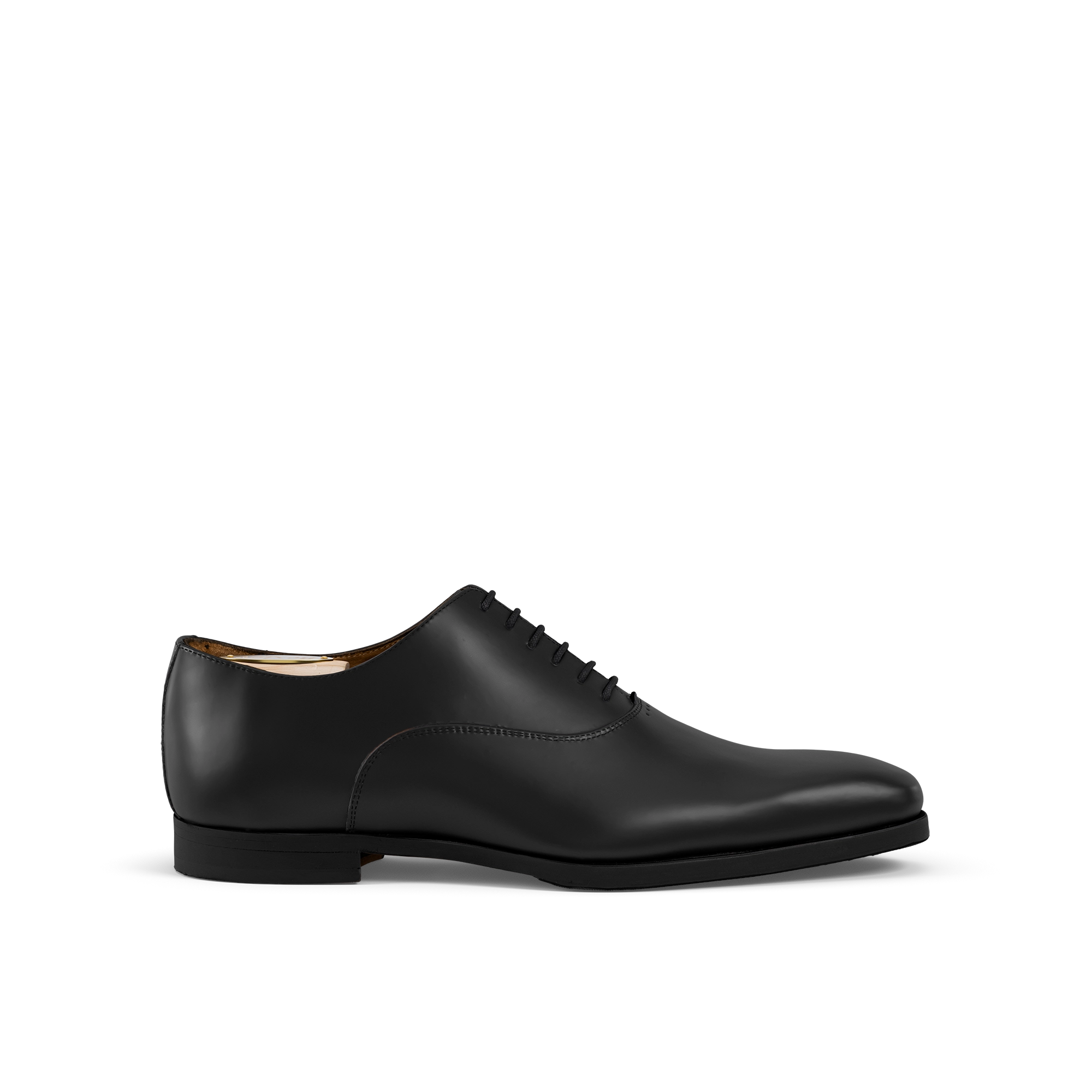 Black Oxford shoes - Rubber pad Tremezzo Patin | Bexley